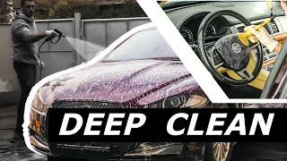 Interior & Exterior Deep Cleaning This Jaguar XF - Car Detailing