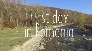 Eccentric creepy boondocking experience and later entering charming Romania