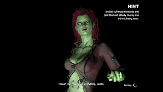 Batman Arkham City Poison Ivy Death Taunts