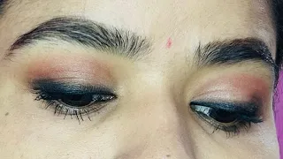 Simple smokey eye makeup tutorial || smokey eyes || beginners friendly