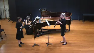 Doppler. F "Andante and Rondo" Op. 25 Trio for Piano, Flute and Clarinet