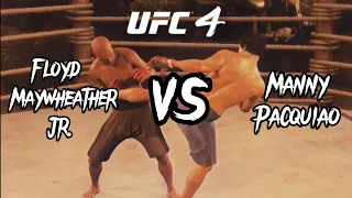 Floyd Mayweather VS Manny Pacquiao - UFC Mortal Kombat - UFC 4