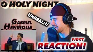 Gabriel Henrique - O Holy Night FIRST REACTION! (THIS IS UNREAL!!!)