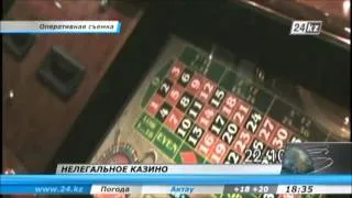 В Шымкенте пресечена деятельность подпольного казино