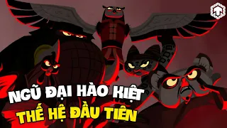 Ngũ Đại Hào Kiệt Thế Hệ Đầu Tiên Là Ai? Tất Tần Tật Về First Furious Five | KungFu Panda | Ten Anime