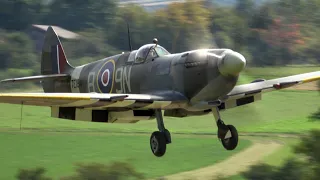 4Kᵁᴴᴰ Supermarine Spitfire Mk.XVIe Great Display & Rolls-Royce Merlin Sound