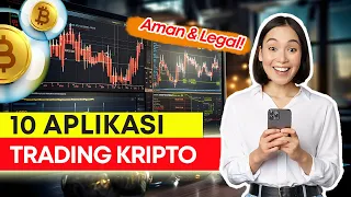 PASTI AMAN! 10 Aplikasi Trading Crypto Terbaik 2024! Legal BAPPEBTI OJK