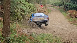 MISTAKES and ACTION / Trackrod rally Yorkshire 2023