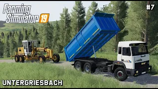 Building Gravel Road | Public Works and Farming | Untergriesbach | Farming Simulator 19 | Episode 07