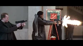 The Long Kiss Goodnight - Train Station Shootout Scene (1080p)