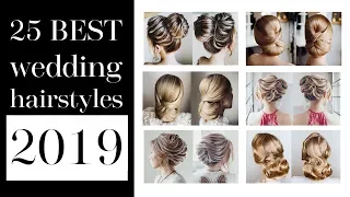 25 best wedding hairstyles 2019 | Buns for any length from shot to long hair