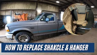 How to Replace Hangers and Shackles on Ford F150 | Impossible Bolt Removal Instructions Included