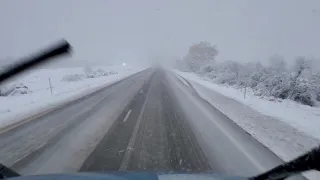 First Snow of the 2020-2021 Season I-70 Eastbound. Grand County Prayed For Snow and Got it!!