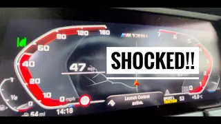 LAUNCH CONTROL in MY BRAND NEW 2021 BMW M135i!! (SURPRISING FIGURES)