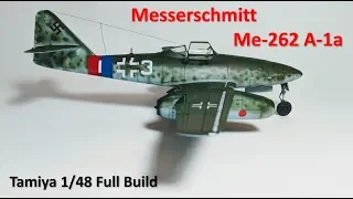 Messerschmitt Me-262 A-1a  Tamiya 1/48 Full Build