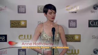 OSCAR NOMINEE: Anne Hathaway wins BFCA for Best Supporting Actress | BlackTree TV