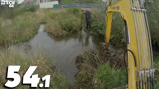 A Beaver Dam Made Of Grass And Silt And A Large Amount Of Water No.54.1 - Cabin View