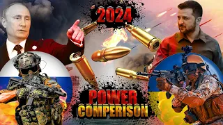 Russia vs Ukraine Military Power Comparison 2024 | Ukraine vs Russia 2024| battle of world armies