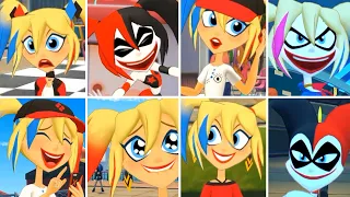 DC Super Hero Girls: Teen Power All Harley Quinn (Harleen Quinzel) Cutscenes