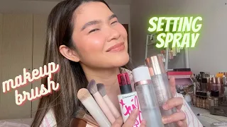 UPDATED | FAVORITE MAKE UP BRUSH + SETTING SPRAY | JEN DE LEON