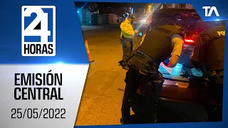 Noticias Ecuador: Noticiero 24 Horas, 25/05/2022 (Emisión Estelar)