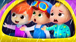 Rain rain go away | Play with CoComelon Toys & Nursery Rhymes & kids Songs