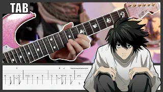 [TAB] Death note - Season 1 Ending Alumina Cover | Guitar Tab | Lesson | Tutorial