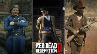 Arthur Antagonizing Lawmen and Guards | RDR2