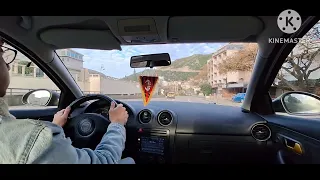 POV drivin car #2 - morning drive Budva, Crnogorskim putevima - Montenigrian roads