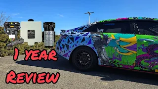 1 year update/ review AEM water methanol kit