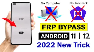 All OnePlus Android 11/12 FRP BYPASS (without pc) 100% Working New Method