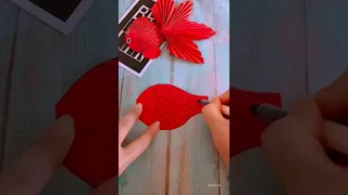 Tutorial origami ikan 3d kreatifitas origami, melipat origami bentuk binatang