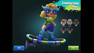 Subway, surfers tag update with tricky