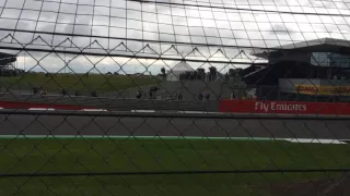 F1 Silverstone 2016 end pit straight