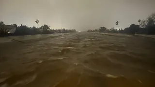 Category 5 atmospheric river event causes life-threatening flash flooding in Southern California