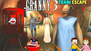 Granny 3 : Train Escape With Doreamon And His Friends | Granny 3 Train Escape |