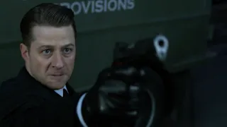 Jim Gordon Shoots Jerome Valeska On Stage - Bruce Wayne Versus Firefly (Gotham TV Series)