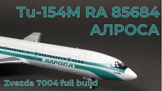 Tu-154m RA 85684 ALROSA Zvezda 7004 full build