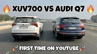 AUDI Q7 VS XUV700 : DRAG RACE🚀