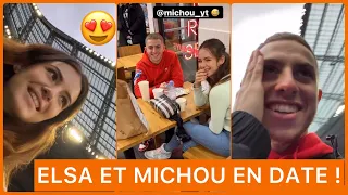 MICHOU ET ELSA SE FONT SURPRENDRE EN DATE 😱 !