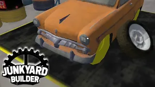 RESTAUREI E VENDI UM CARRO DO FERRO VELHO! - Junkyard Builder #02