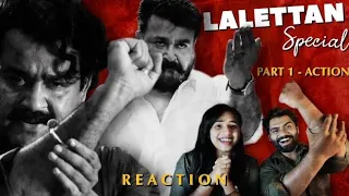 LUCIFER | ARAAM THAMPURAN | LALETTAN BIRTHDAY SPECIAL | Action Scene Reaction | @AshwinKavya