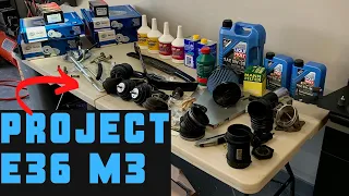 Project E36 M3:  Oil Pan Gasket/Non ASC Intake Elbow/Power Steering/Motor Mounts/Fuel Filter