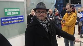 26.10.15 Dero Goi in Minsk airport (song by fans) Belarus