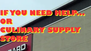 IF YOU NEED HELP OR CULINARY SUPPLY STORE Магазин кухонных принадлежностей