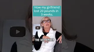 How my girlfriend lost 20 pounds in 3 weeks. #menopause #intermittentfasting #agingwoman
