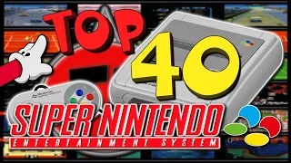 TOP 40: SUPER NINTENDO - ¡Lo más top del CEREBRO DE LA BESTIA! [1.er RECOPILATORIO de SNES]