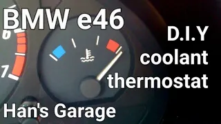 BMW e46 3 series Coolant Thermostat replacement