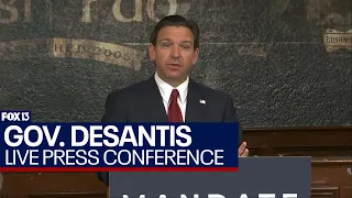 Governor DeSantis signing bill banning 'identity politics' in teacher prep courses