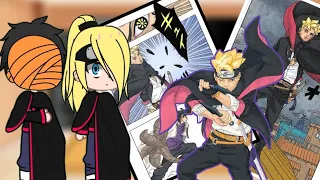 Akatsuki React To Boruto || Boruto Two Blue Vortex || Gacha Club